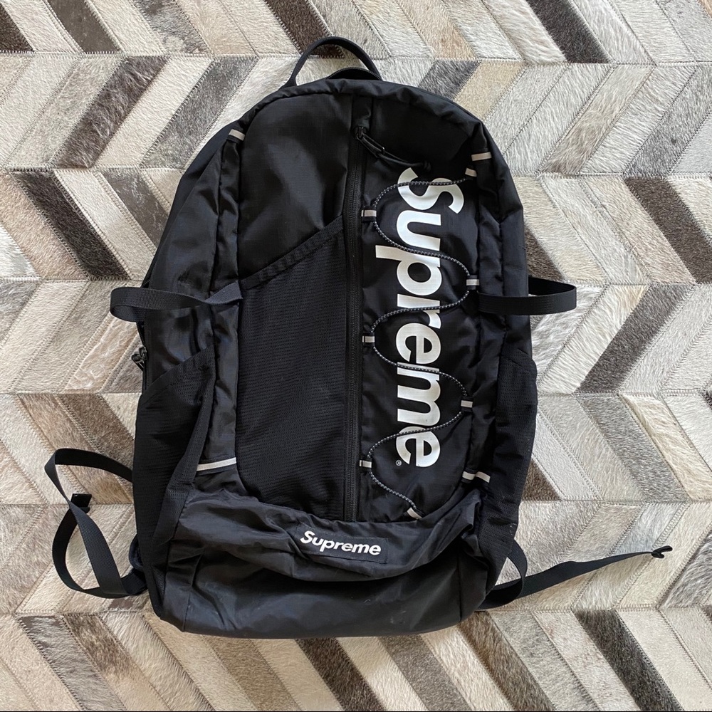 Supreme Backpack in Black SS17